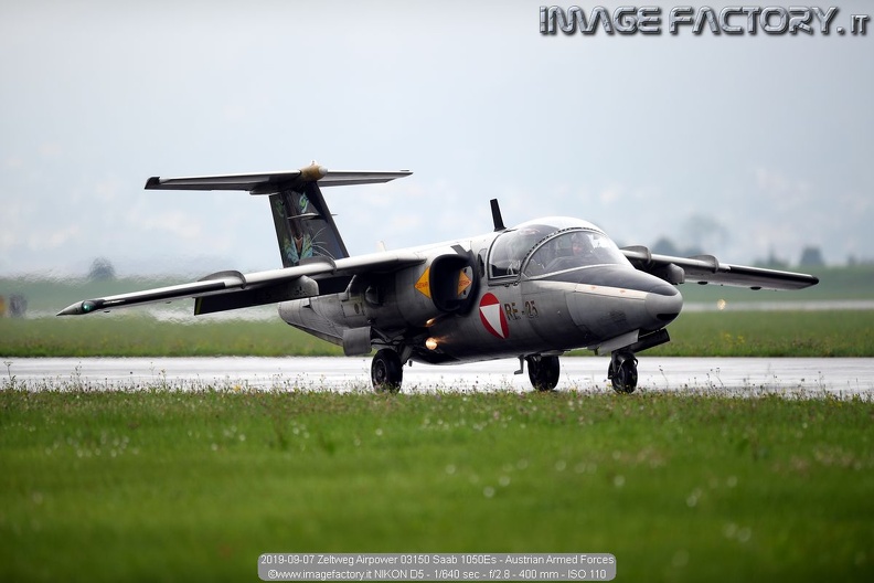 2019-09-07 Zeltweg Airpower 03150 Saab 1050Es - Austrian Armed Forces.jpg